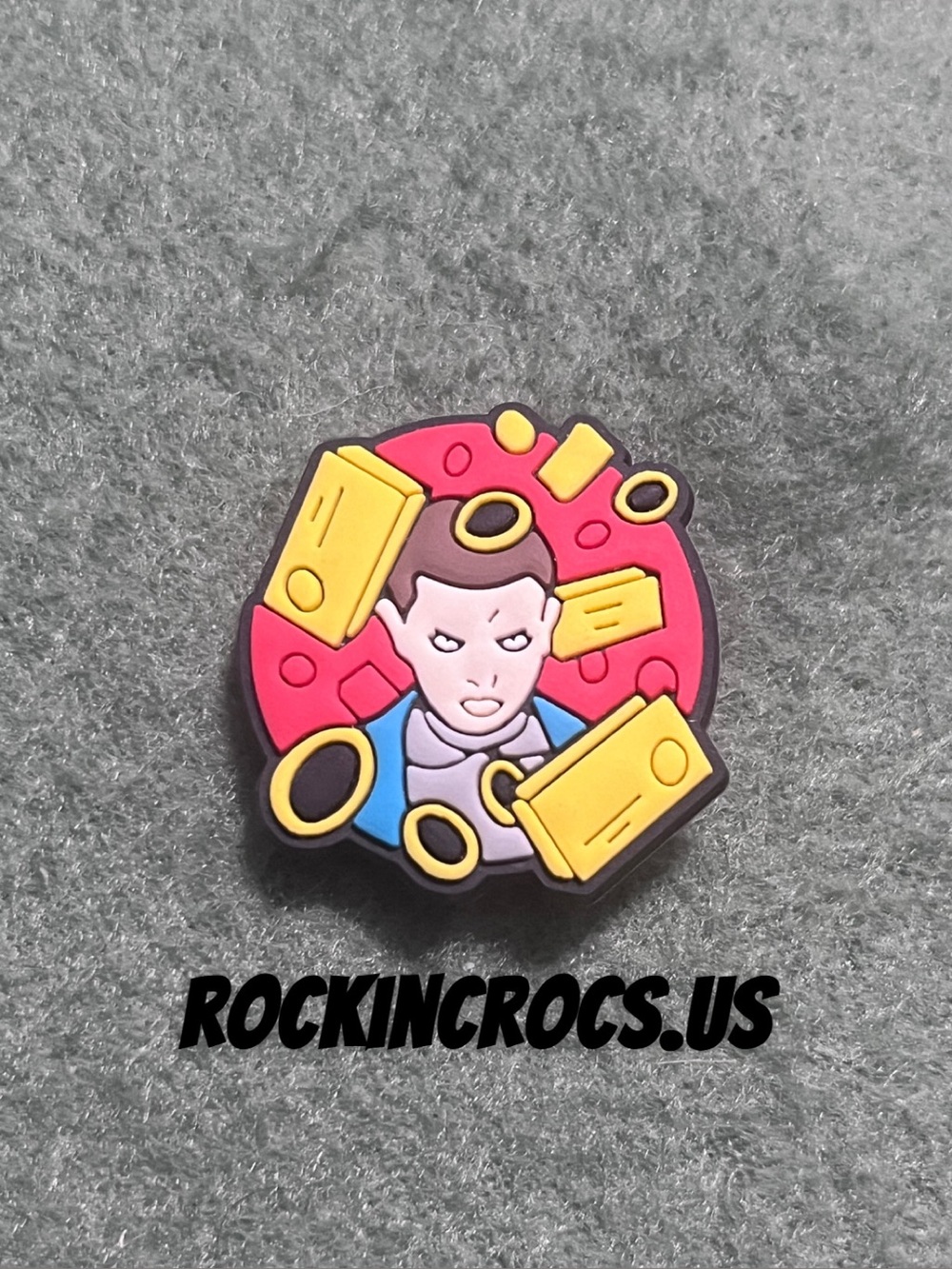 Into the Upside Down Croc Charm